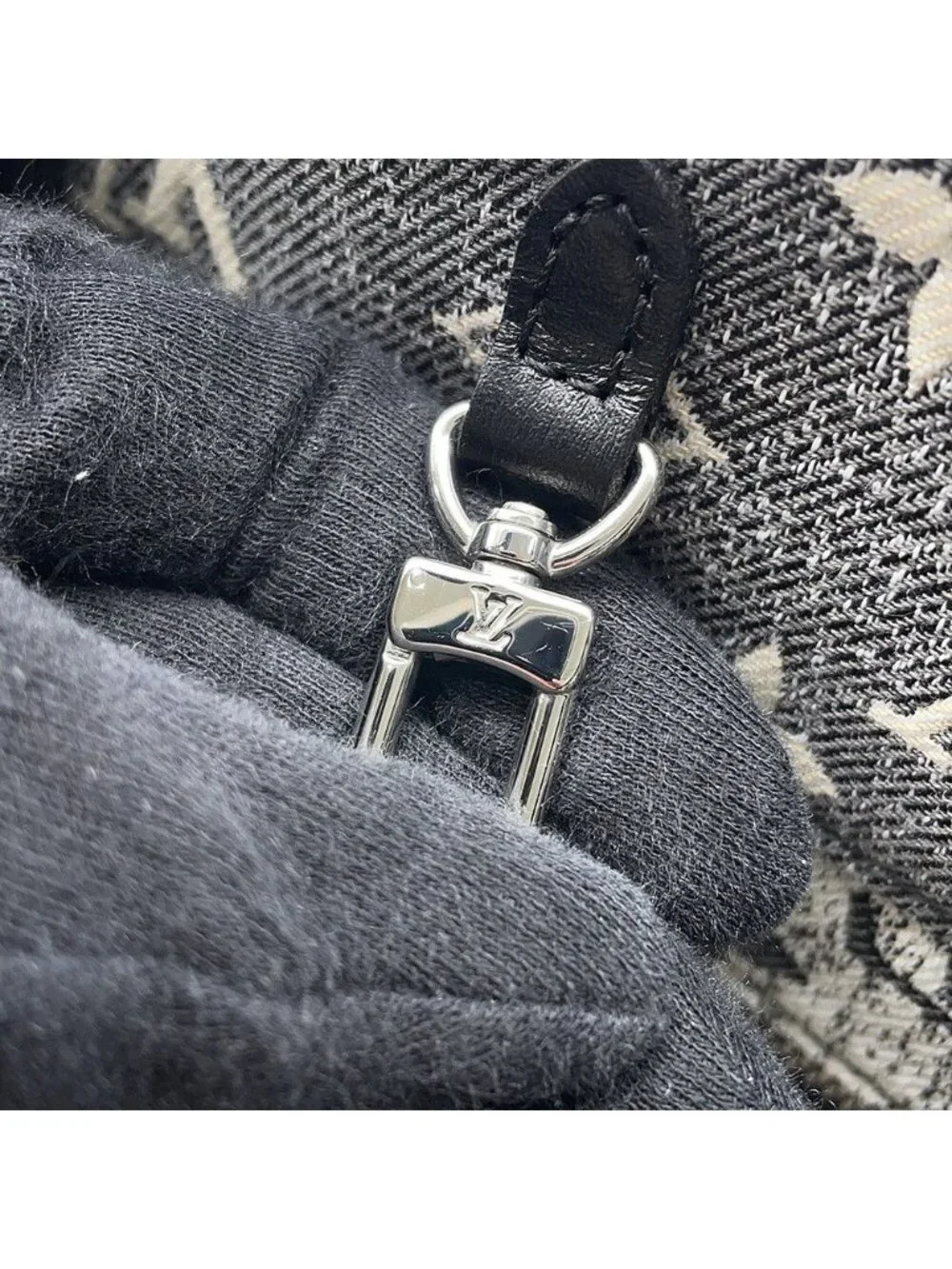 Louis Vuitton Tote Monogram Jacquard Denim On The Go MM